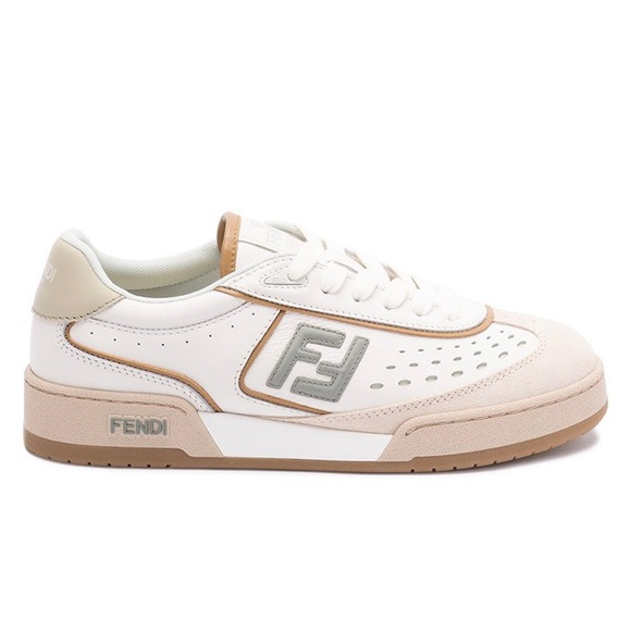 FENDI Match FF logo low top sneakers - Picture 1 of 5